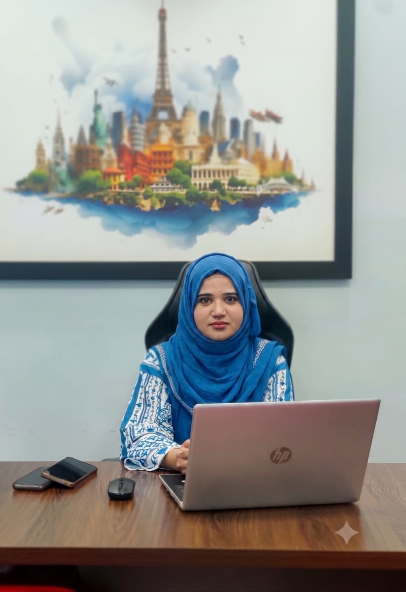 Iqra Aftab, Senior Education Counsellor